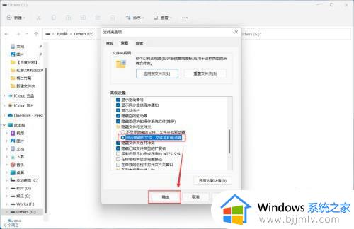 win11显示隐藏文件夹设置方法_win11系统隐藏文件在哪里开