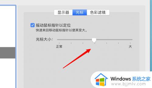 mac鼠标突然变大怎么回事_mac鼠标快速移动时光标变大如何禁用