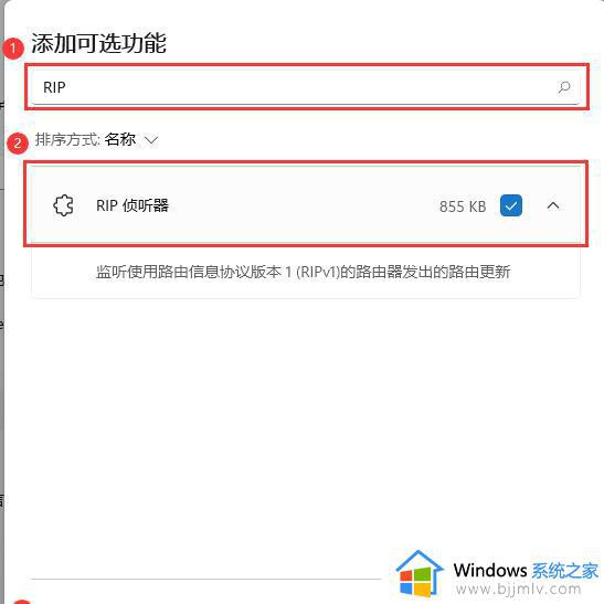 win11系统RIP侦听器开启步骤_win11电脑rip侦听器怎么打开