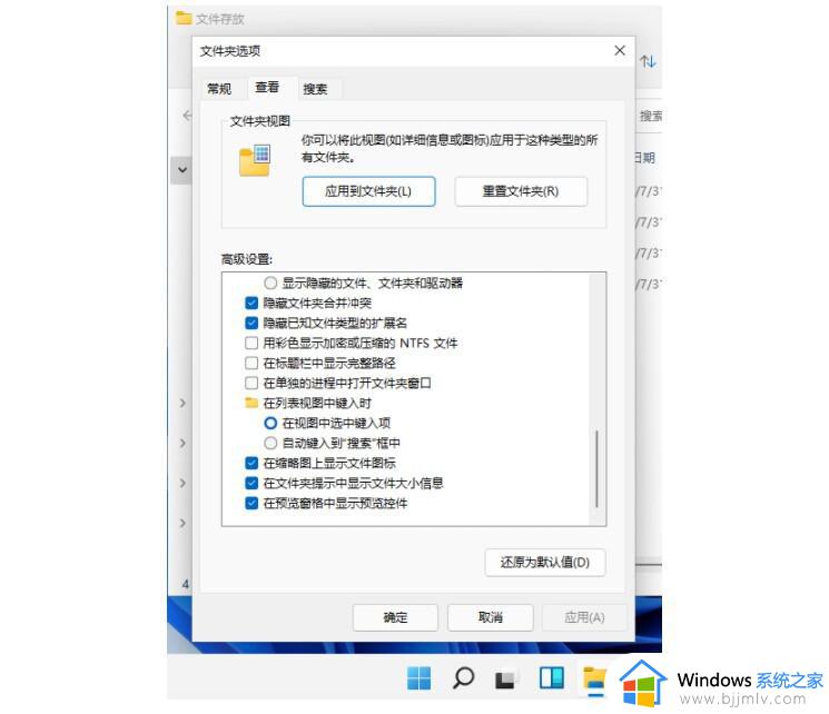 win11怎么显示文件格式后缀_win11显示文件后缀名教程