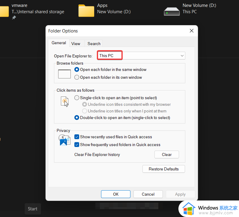 win11怎么关闭快速访问_win11关闭快速访问的步骤
