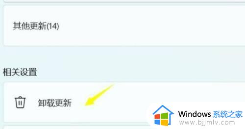 win11卸载更新补丁详细步骤_win11如何强制卸载更新补丁