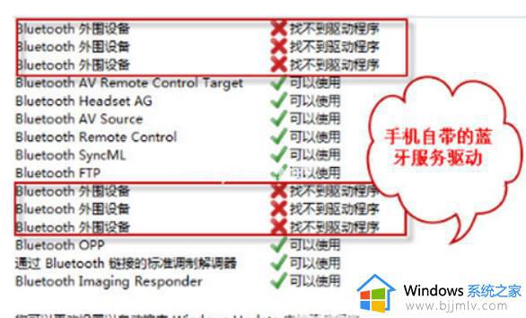 win7bluetooth外围设备驱动程序找不到如何修复