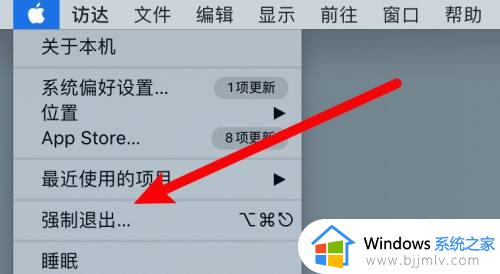 mac 强制关闭程序的步骤 mac怎么强制关闭程序