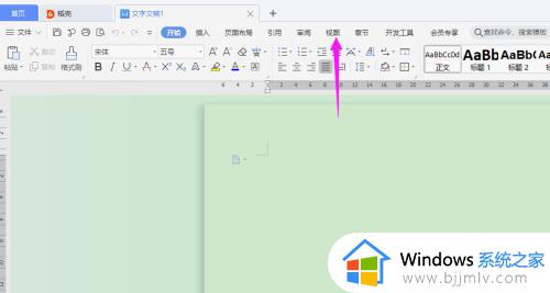 win11电脑所有文档底色变绿怎么变白色_win11电脑文档打开都是浅绿色如何解决