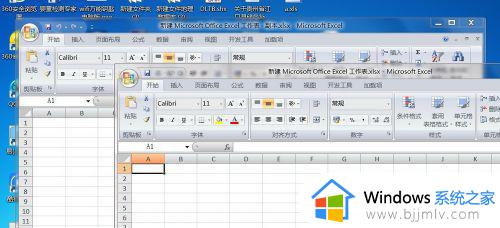 如何打开两个excel独立窗口 怎么打开两个独立excel窗口