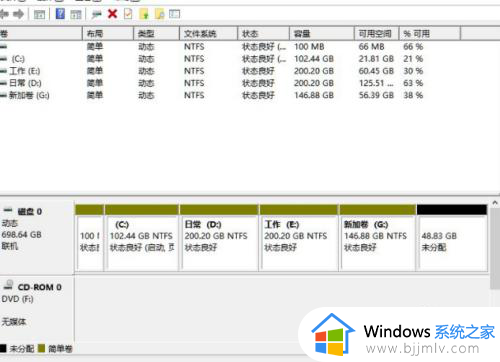 win10系统重新分区教程_win10系统重新分盘怎么设置