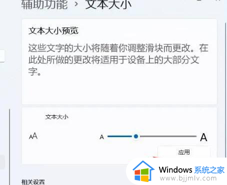 win11调字体大小设置方法_win11怎么更改字体大小