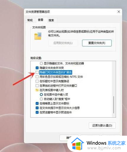 windows11文件后缀名怎么显示?显示后缀名怎么设置 win11