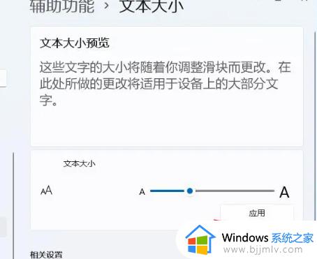 win11调字体大小在哪里_win11怎么调节字体的大小