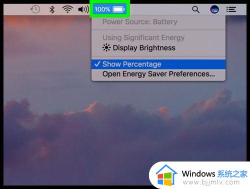 macbook显示电量百分比的方法_macbook怎么显示电量百分比