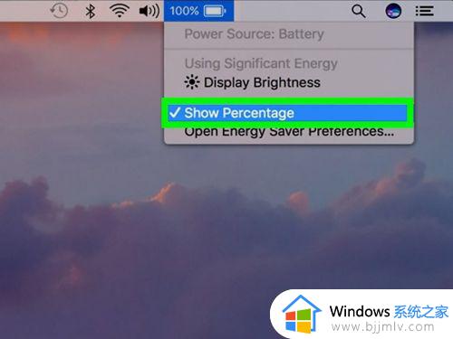 macbook显示电量百分比的方法_macbook怎么显示电量百分比