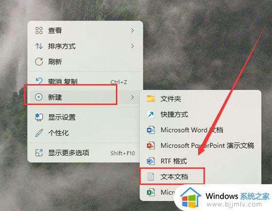 win11没有文本文档怎么办_win11新建里没有文本文档解决方法