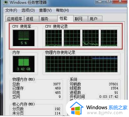 win7查看cpu实时频率在哪里_win7如何查看cpu实时频率