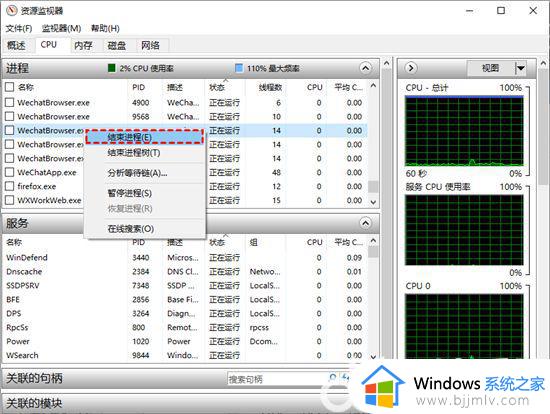 win10怎么解决cpu占用100%_win10彻底解决cpu占用过高如何操作