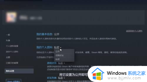 steam怎么公开个人资料_steam公开个人资料的步骤