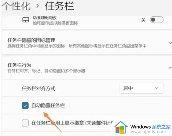 windows11如何隐藏任务栏_windows11隐藏任务栏怎么操作