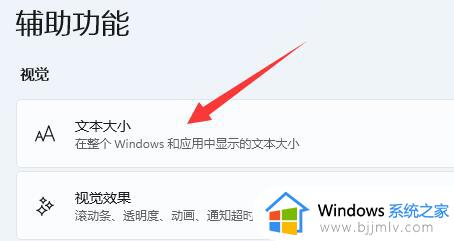 win11调大字体设置方法_win11怎么调整字体大小