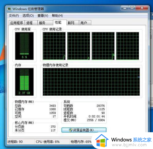 win7物理内存占用过高怎么解决 win7电脑物理内存占用过高如何处理