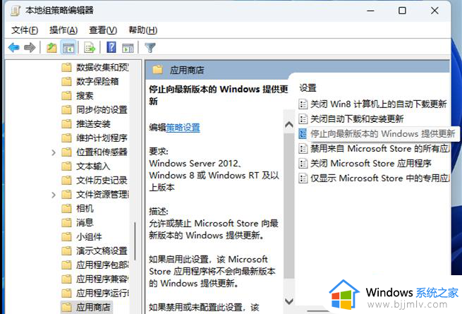 win11应用商店禁止更新软件设置方法_win11如何阻止应用商店更新软件