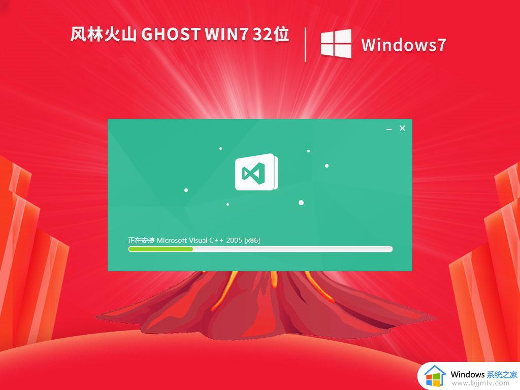 风林火山ghost win7 32位精简家庭版下载v2022.10