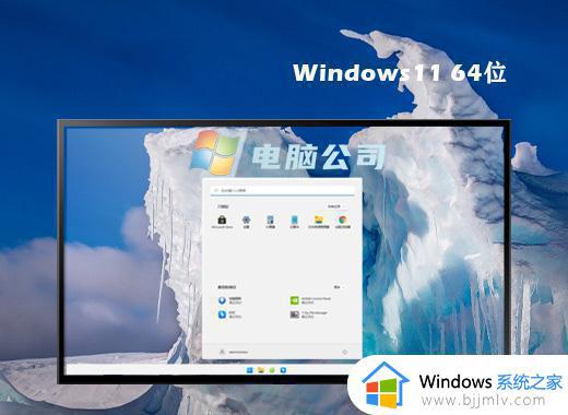 电脑公司ghost windows11 64位纯净永久激活版下载v2022.12