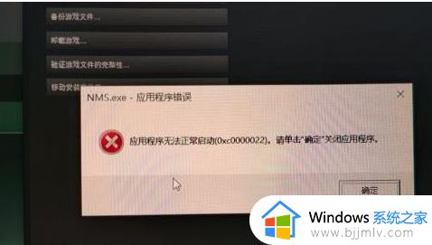 win10系统玩死亡搁浅出现0x0000022错误代码如何解决