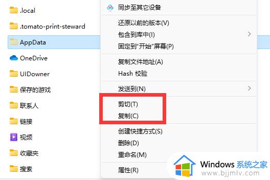 appdata可以放d盘吗_appdata移动到d盘的方法 