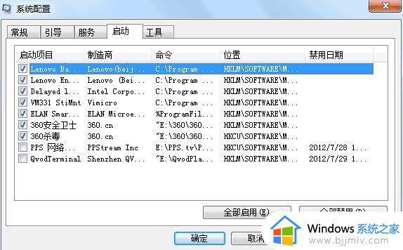 win7系统开机启动项在哪里设置_win7系统开机启动项怎么设置