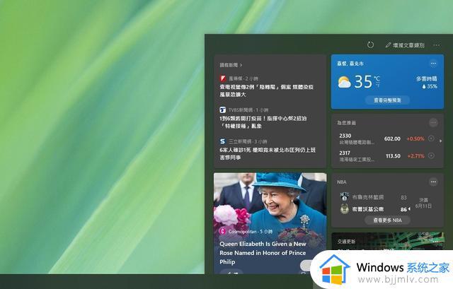 windows关闭任务栏天气怎么操作 windows如何关闭任务栏天气