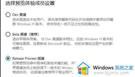 win11beta渠道和dev渠道哪个好_win11升级beta渠道和dev渠道的区别