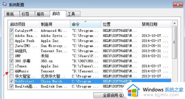 win7怎么禁止开机自启动程序_win7开机禁止自启动程序设置方法